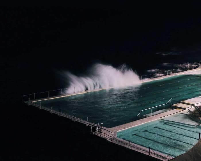 a swimming pool